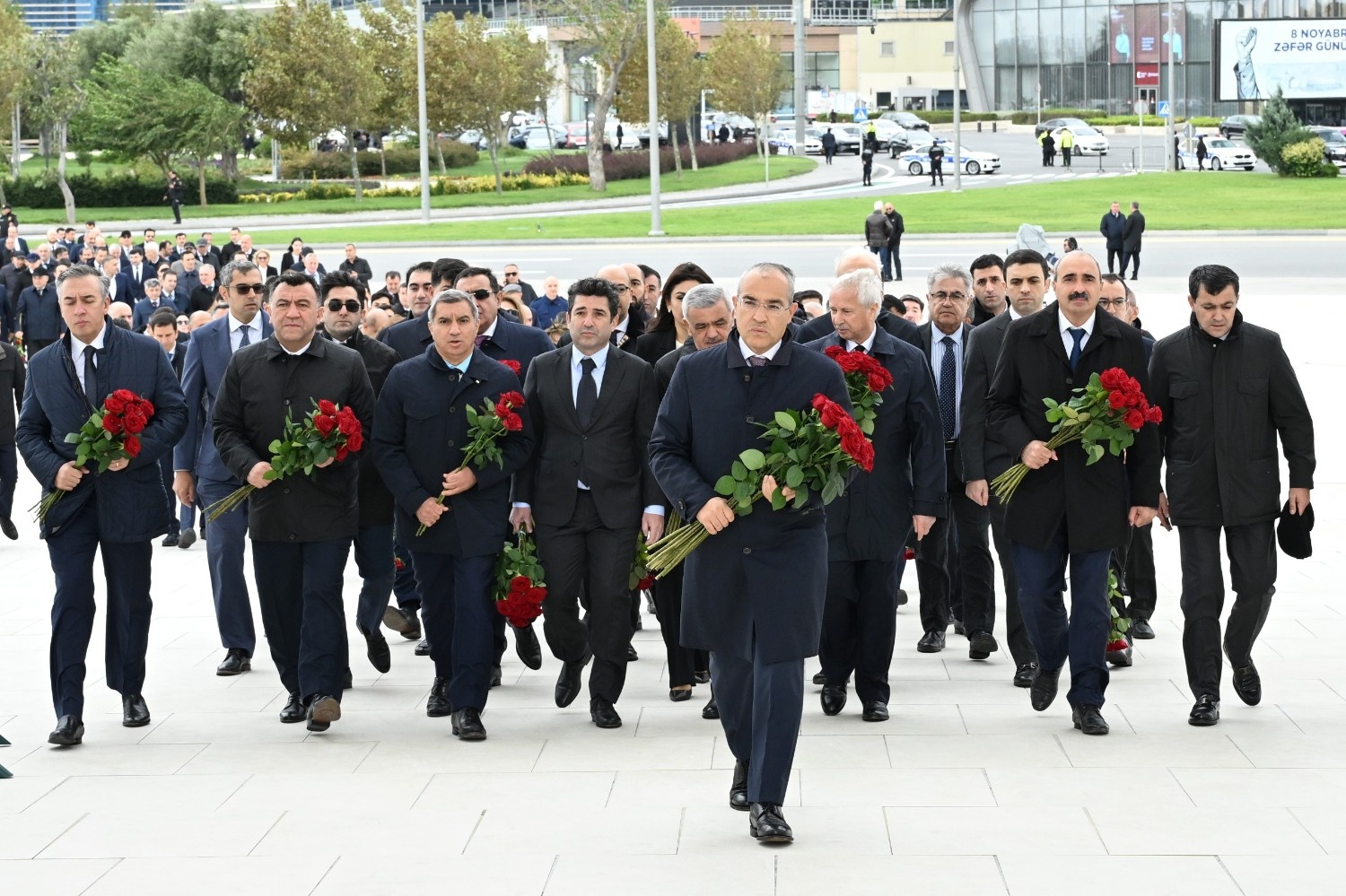 Staff of Ministry of Economy visits Victory Park