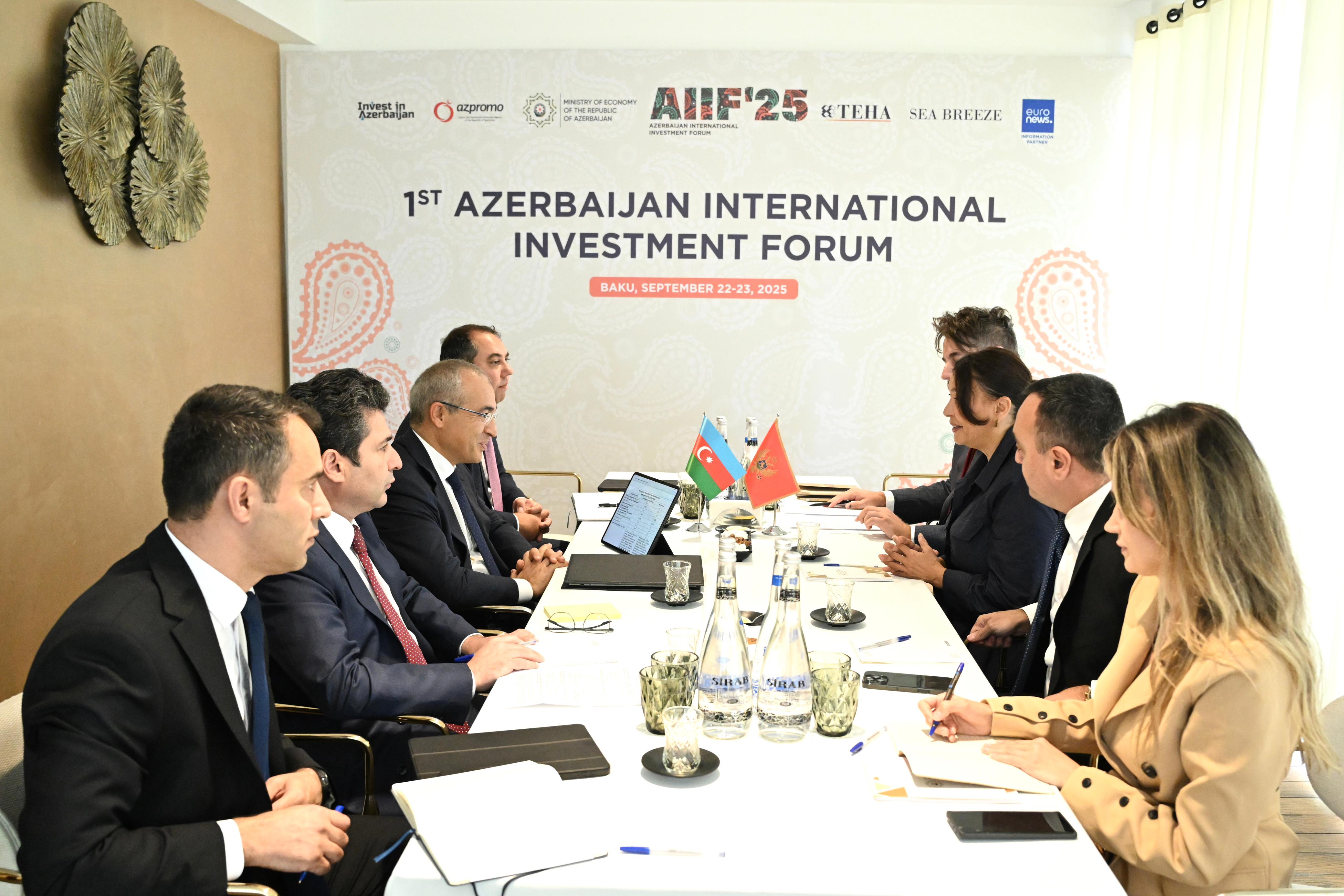 Strengthening Economic Partnership with Montenegro Discussed