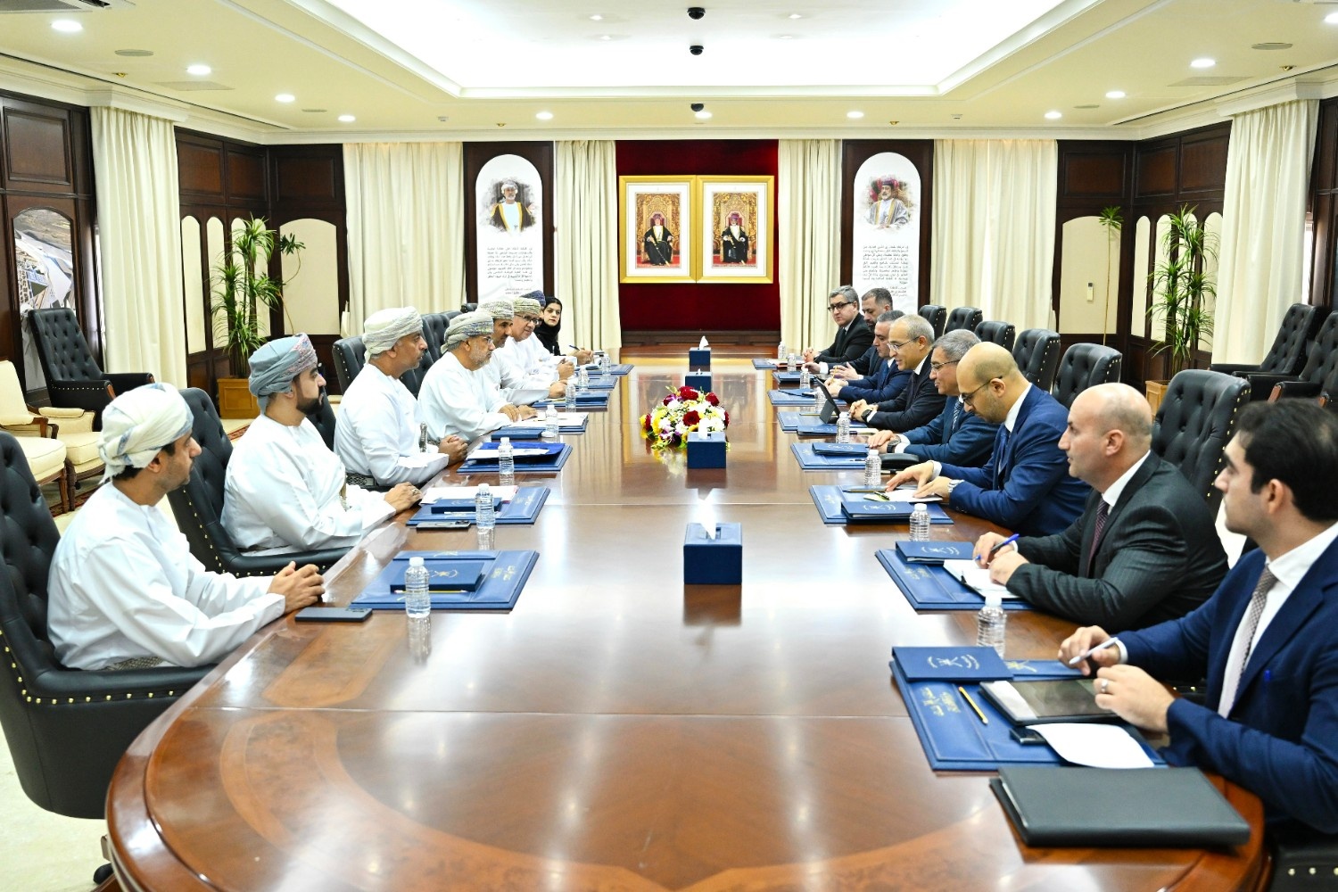 Minister of Economy Mikayil Jabbarov on visit to Oman