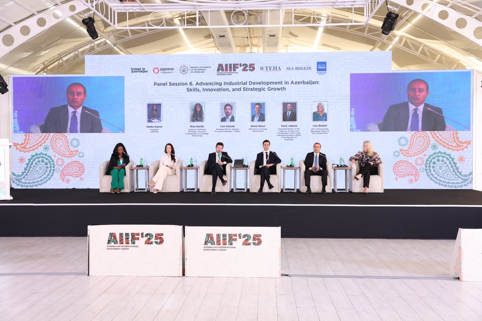 Panel session held on topic “Accelerating Industrial Development in Azerbaijan: Skills, Innovation, and Strategic Growth”