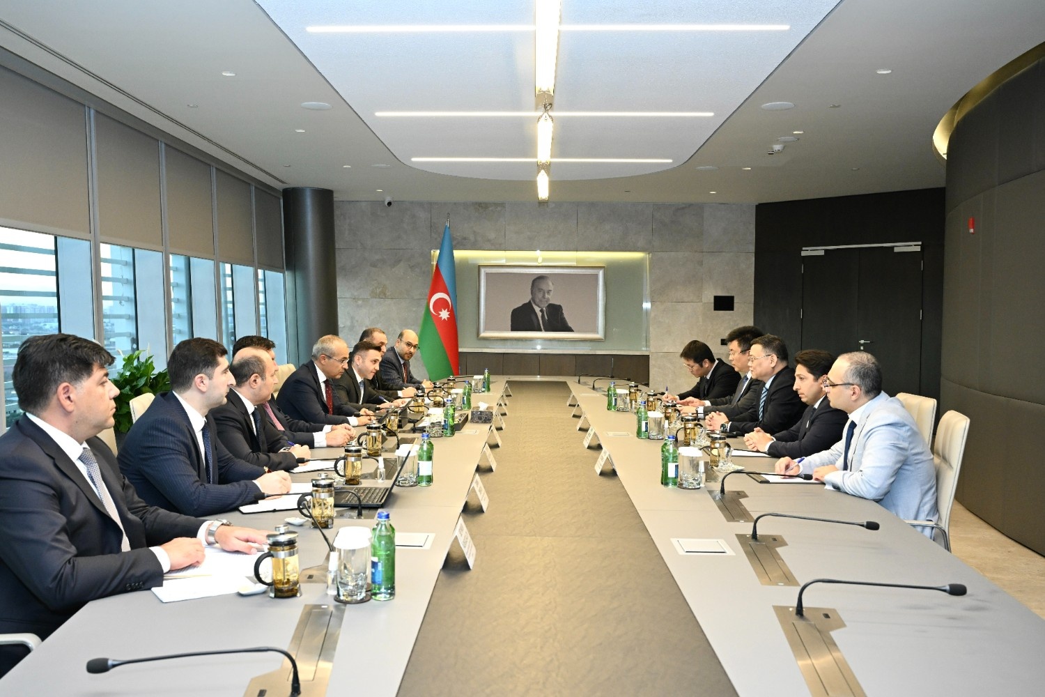 Work done, future goals discussed for localization project of electric bus production at Sumgayit Industrial Park