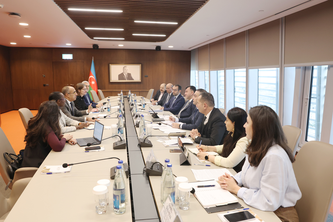 Deputy Minister of Economy Samad Bashirli meets with World Bank Regional Director